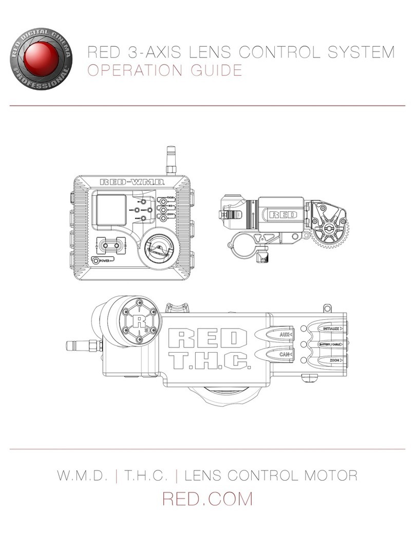 RED 3-Axis Lens Control System Operation guide