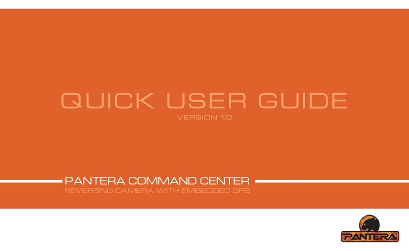 Pantera command center Instruction manual