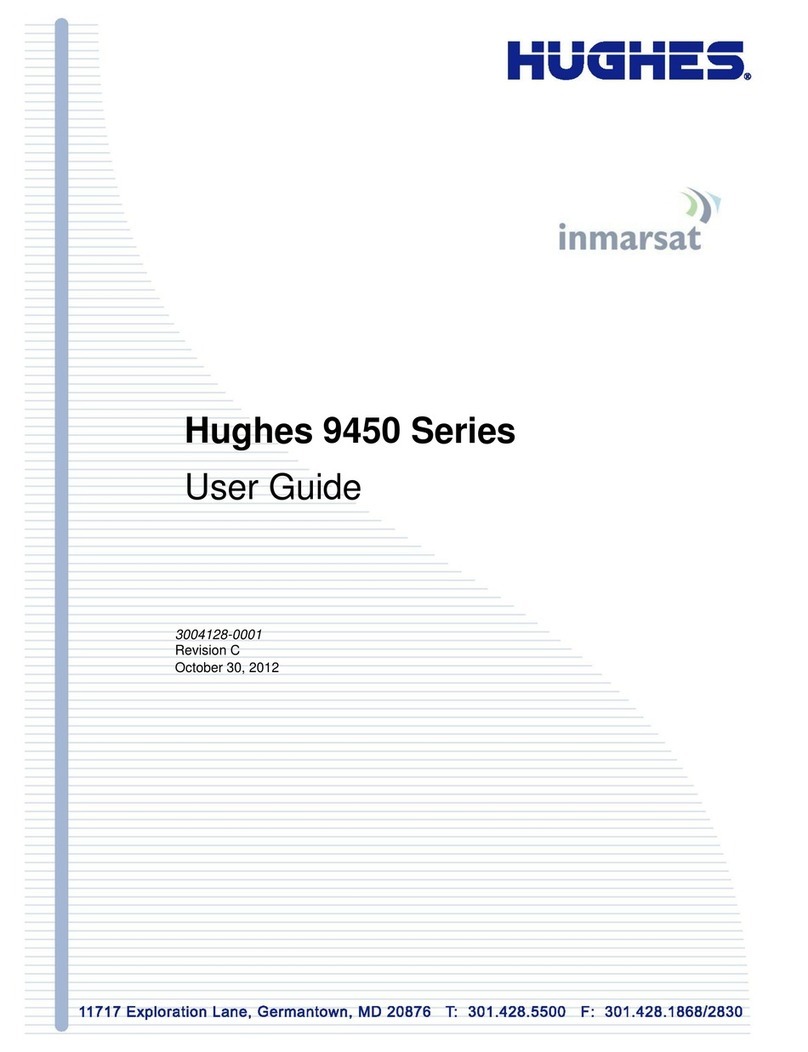 Hughes 9450 Series User manual
