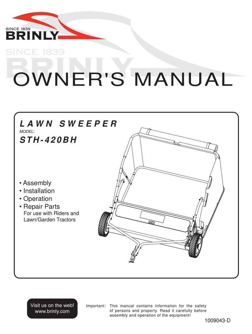 Brinly-Hardy STH-420BH User manual