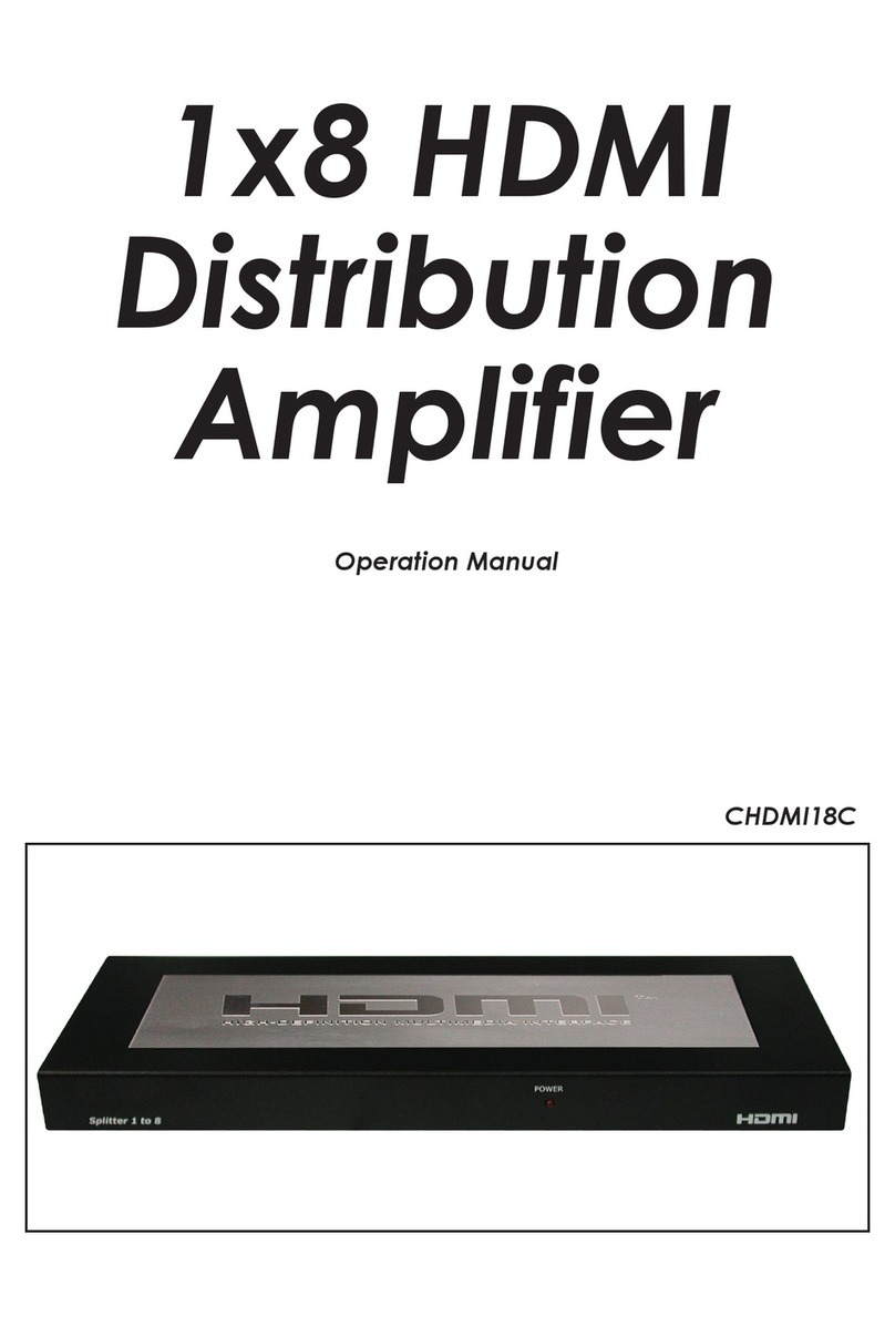 Firebird-Systems CHDMI18C Operation manual