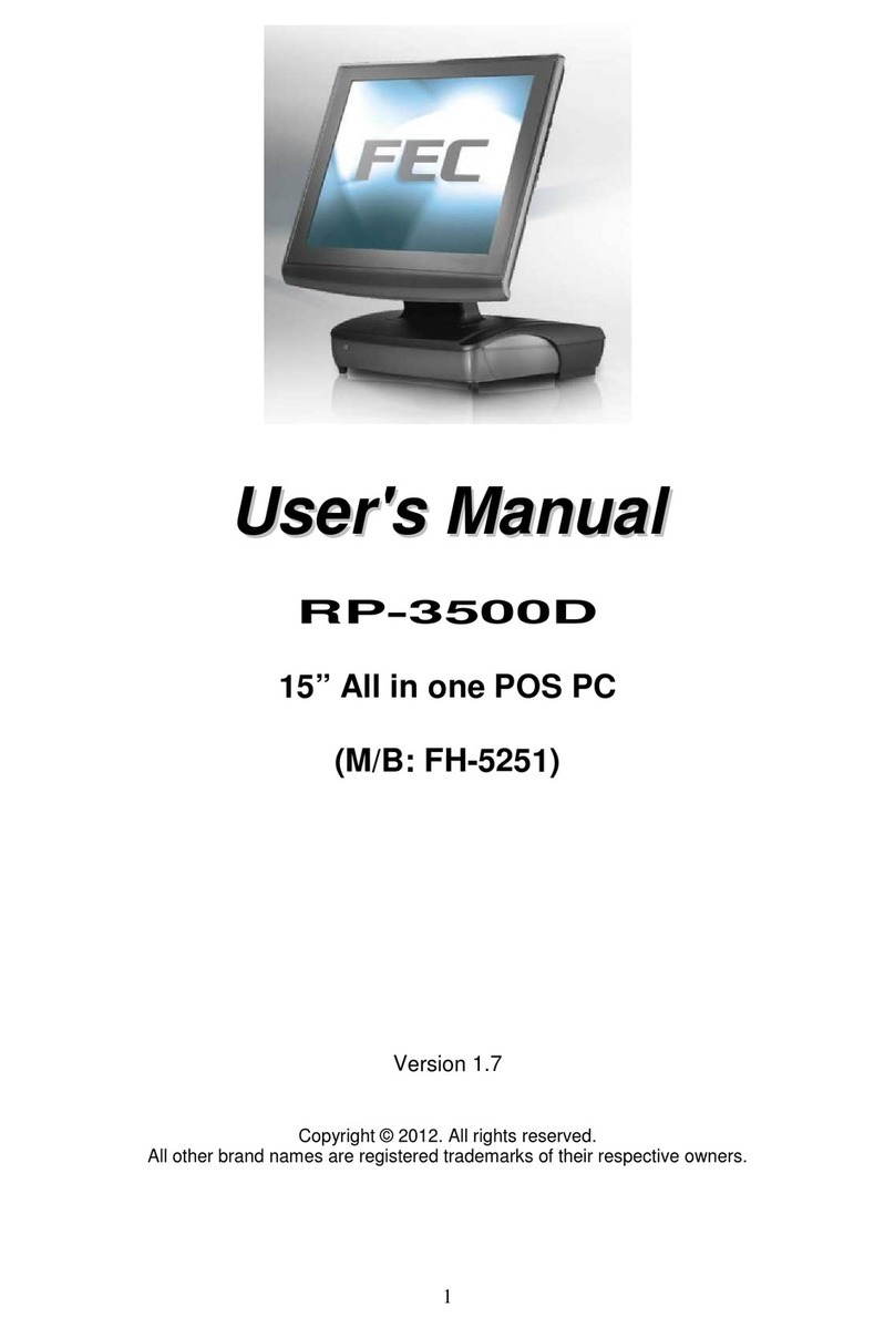 FEC RP-3500D user manual