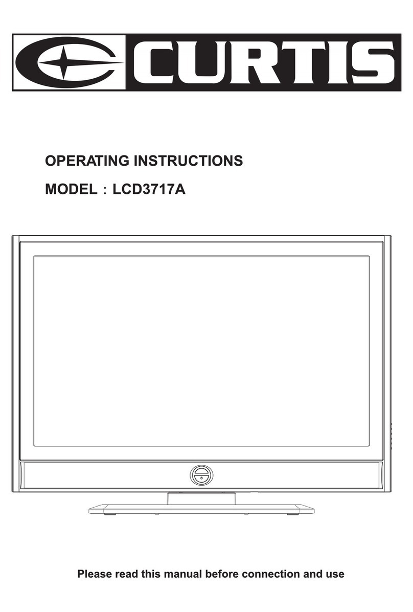 Curtis LCD3717A User manual
