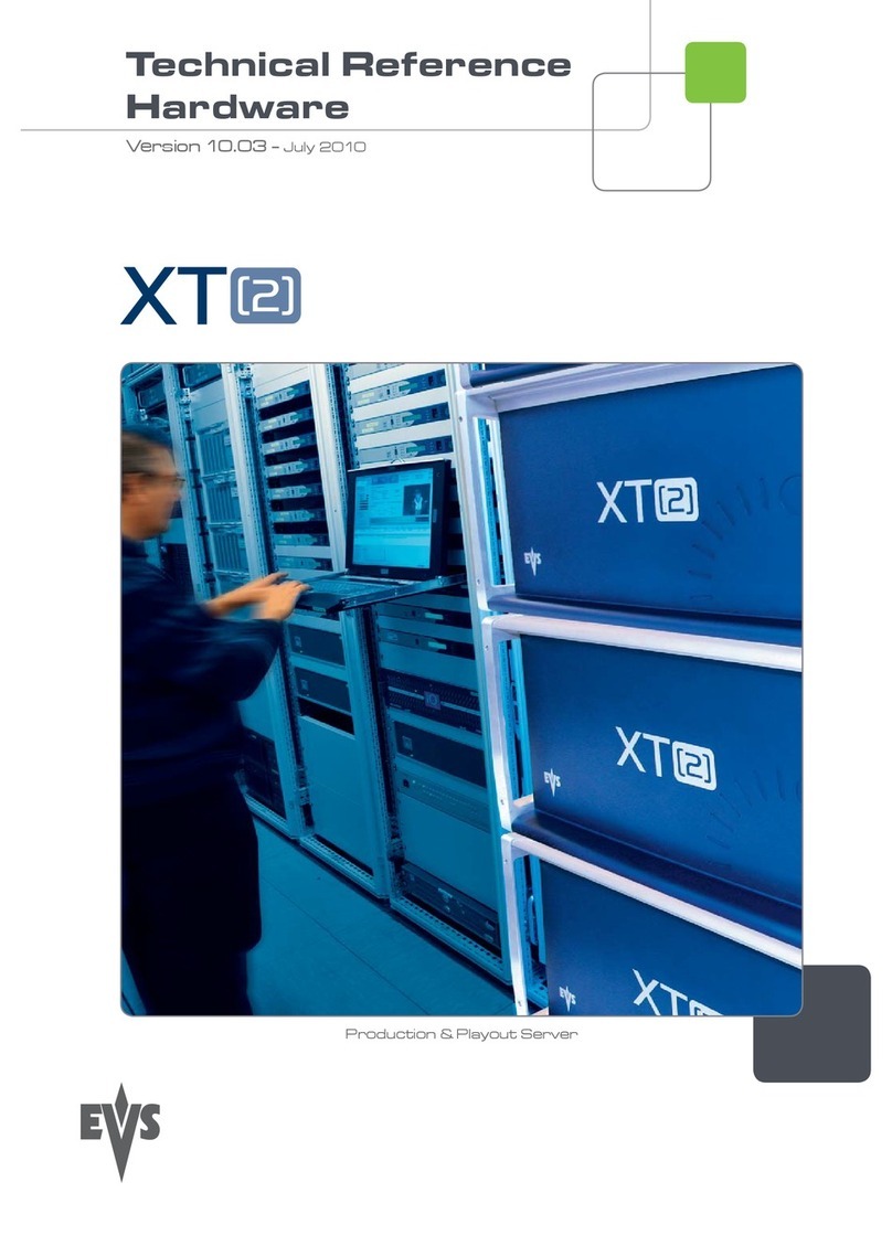 EVS XT2+ Use and care manual