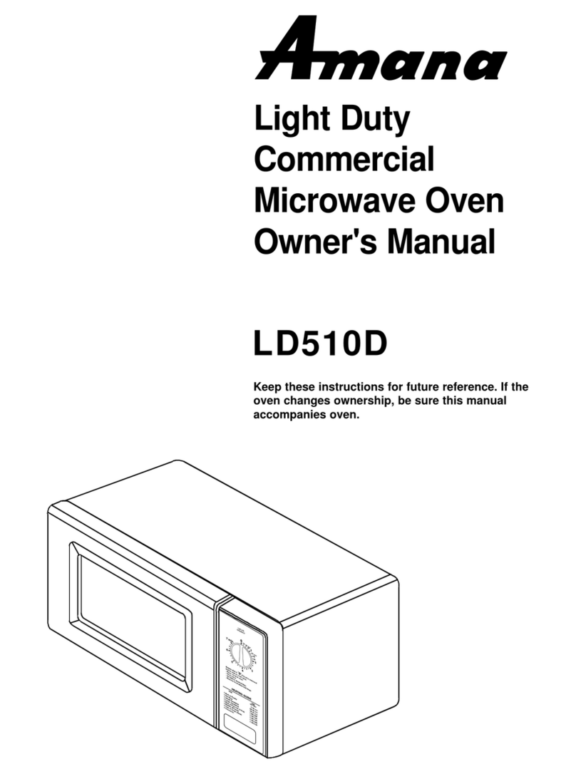 Amana LD510D owner's manual