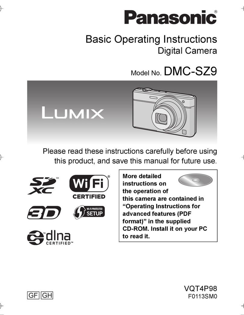 Panasonic DMC-SZ9 Technical specifications