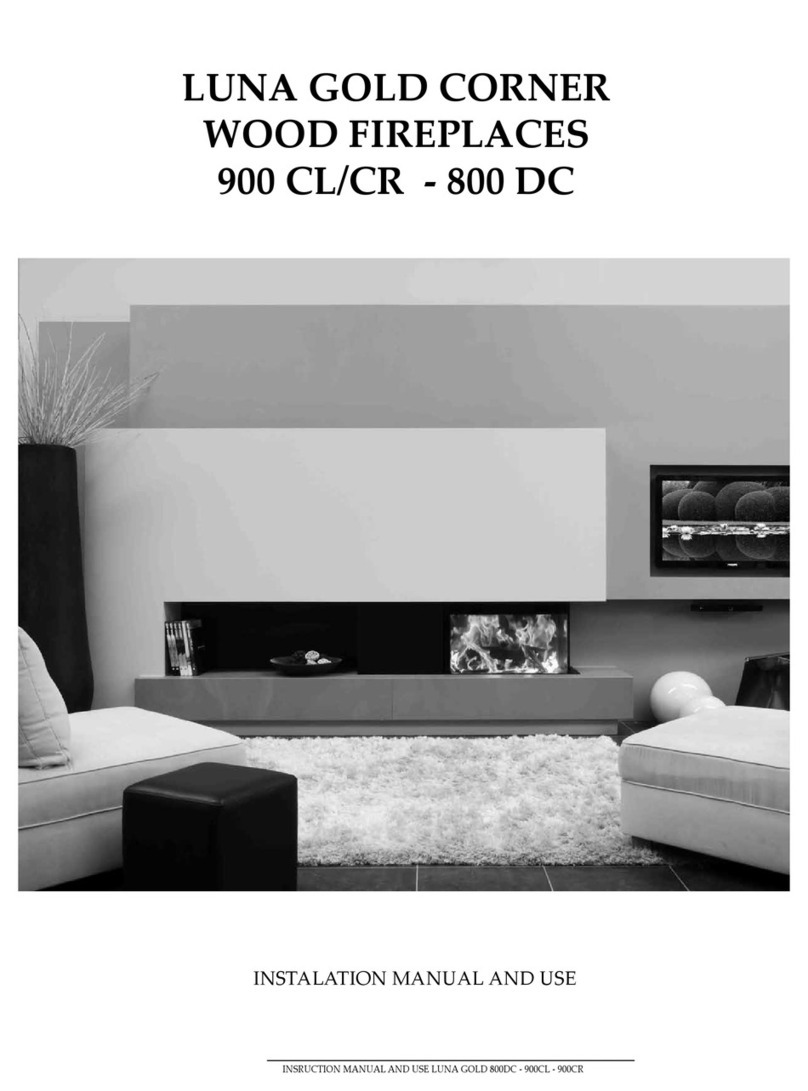 M Design LUNA GOLD 800DC Installation manual and user's guide