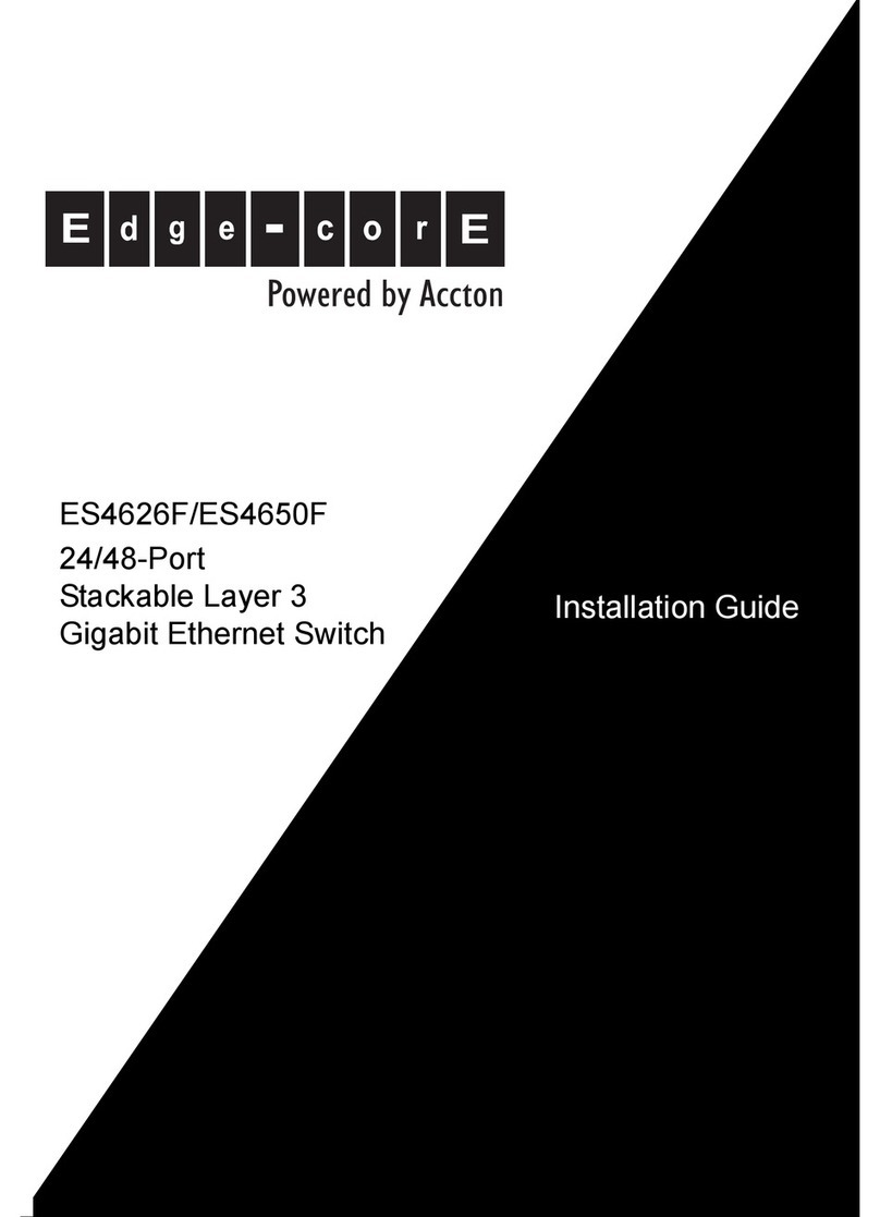 Edge-Core ES4650F User manual Edge-Core ES4650F User manual