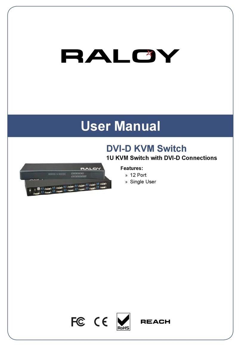 Raloy DVIKVM112 series user manual