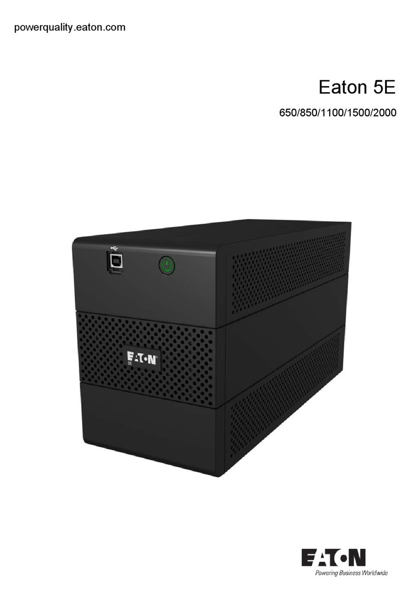 Eaton 5E650iUSB-AU user manual