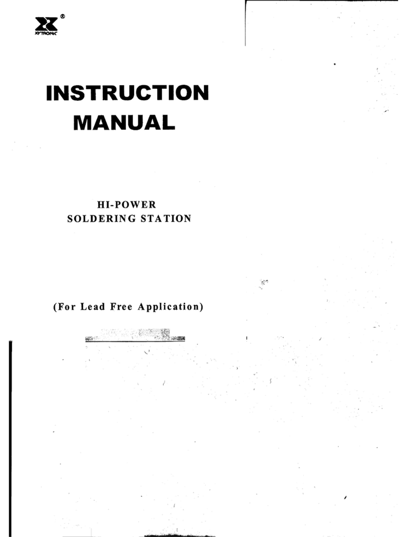 Xytronic LF-1000 instruction manual