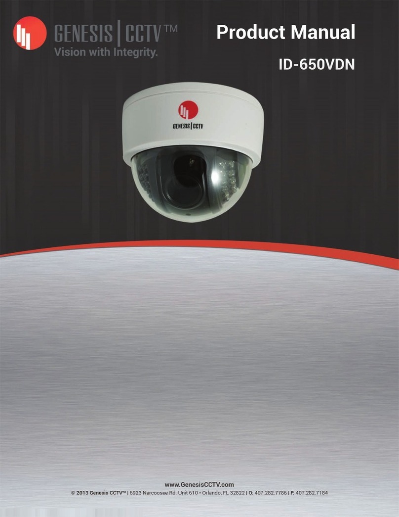 Genesis CCTV ID-650VDN User manual