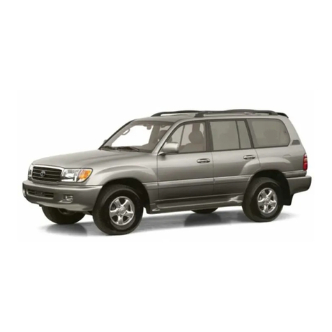 Toyota Land Cruiser 2000 owner's manual