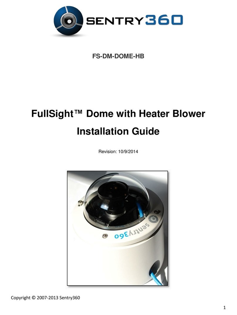 Sentry360 FS-DM-DOME-HB User manual