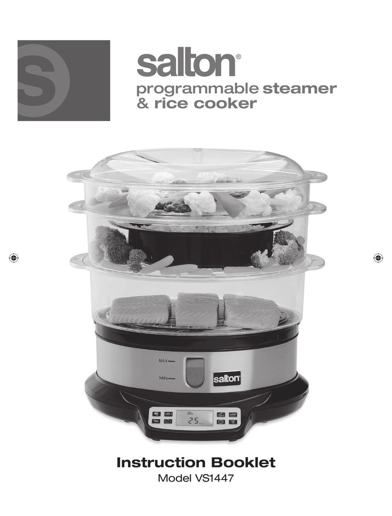 Salton VS1447 Instruction booklet