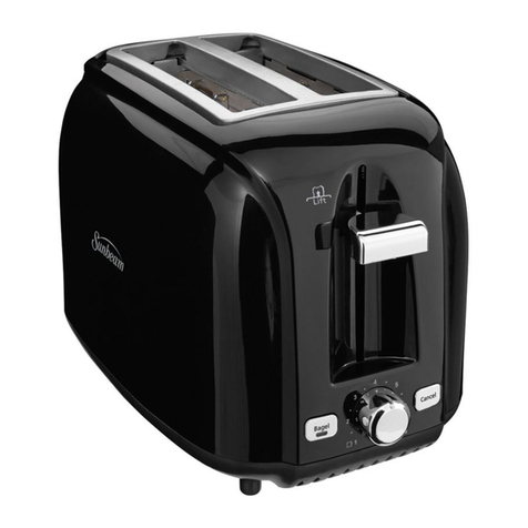 Sunbeam TSSBTR2SLB user manual