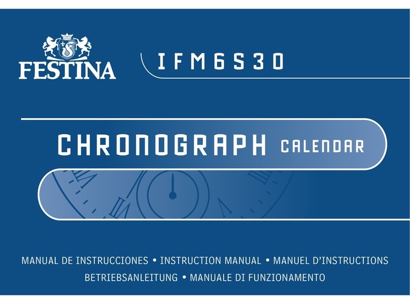 Festina IFM6S30 instruction manual