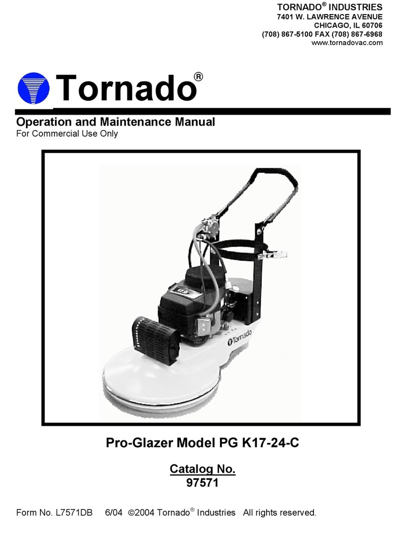 Tornado Pro-Glazer PG K17-24-C User manual
