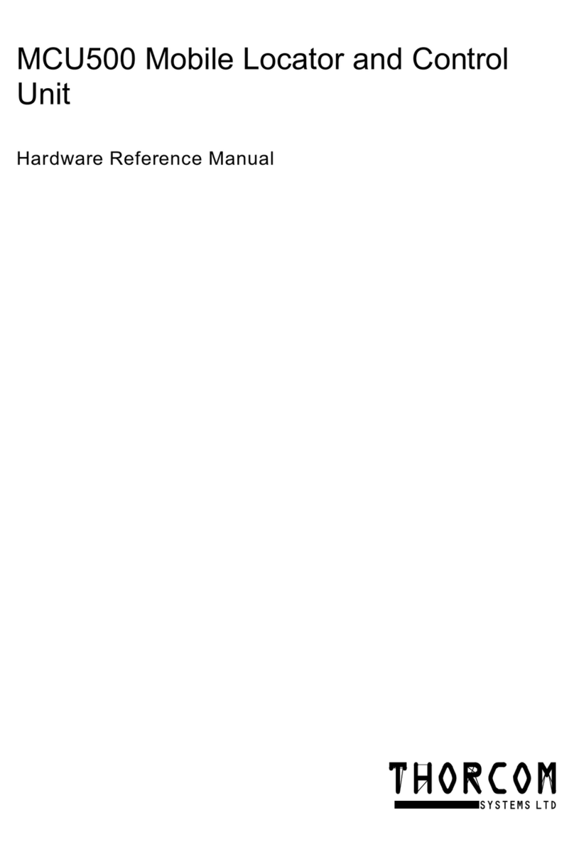Thorcom MCU500 Hardware reference manual