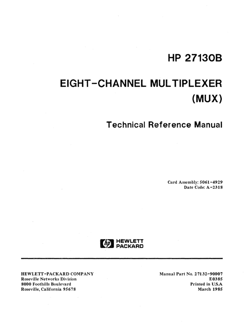 HP 271308 Product manual