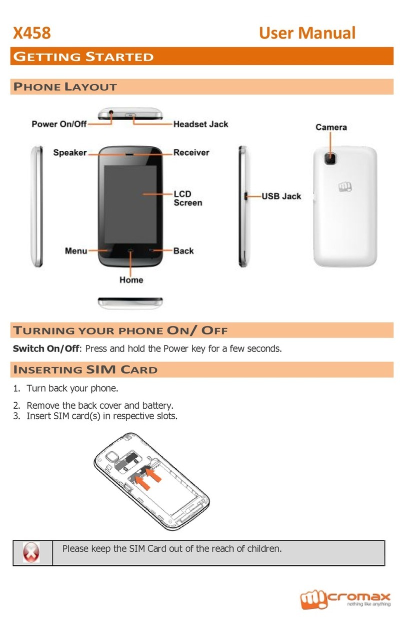 cromax X458 User manual