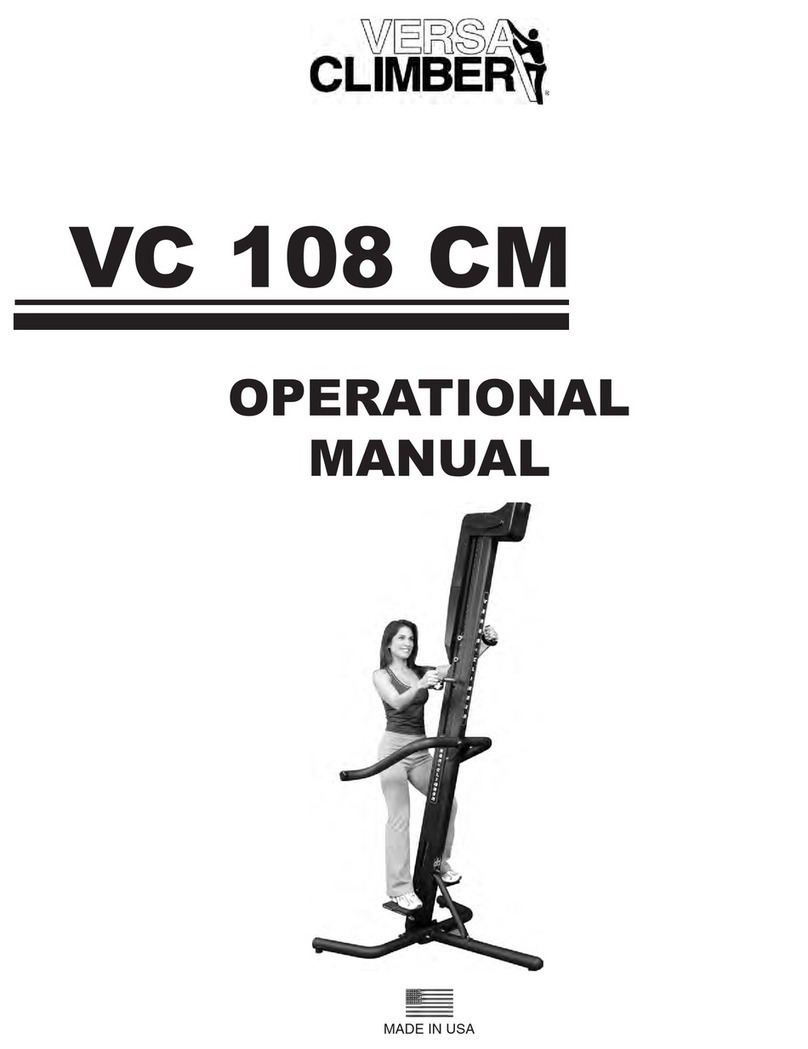 versa climber VC 108 CM Operation manual