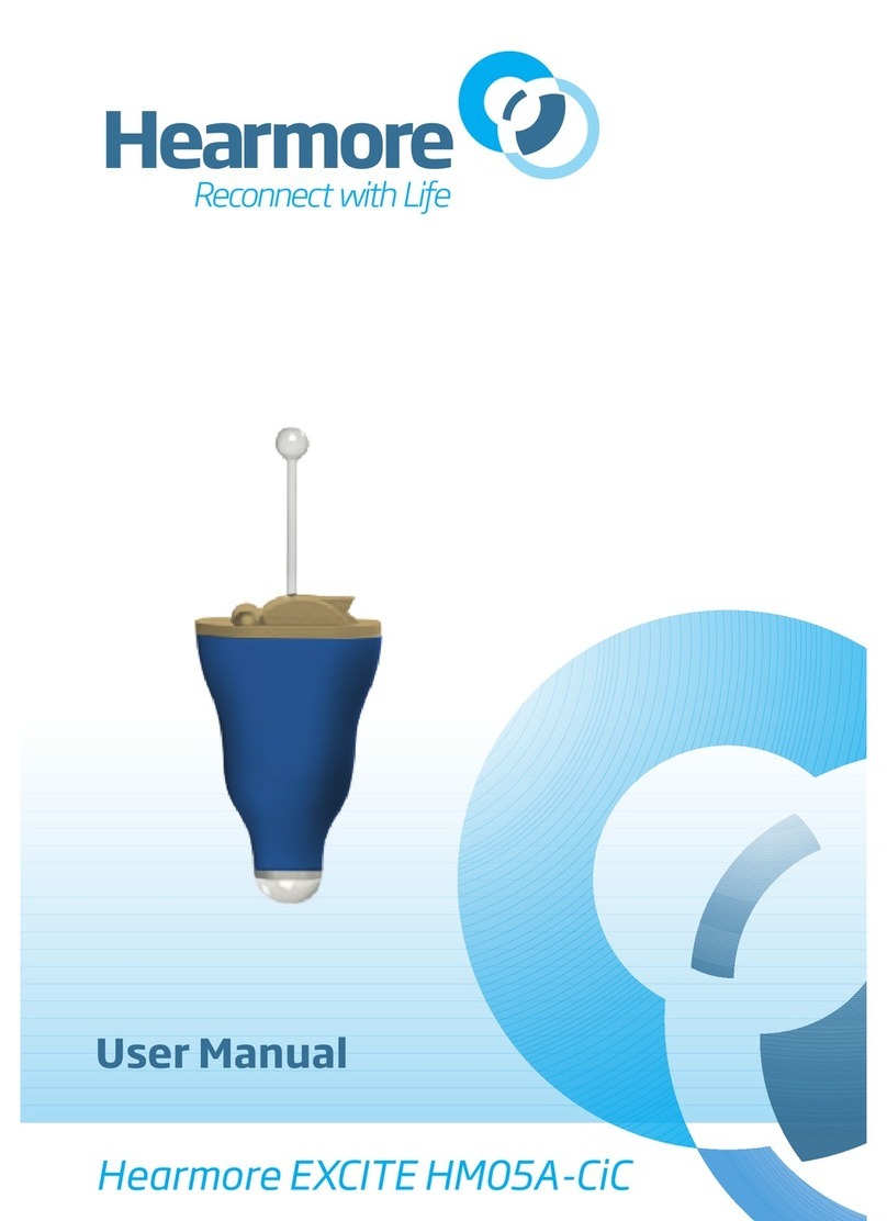 Hearmore EXCITE HM05A-CiC user manual