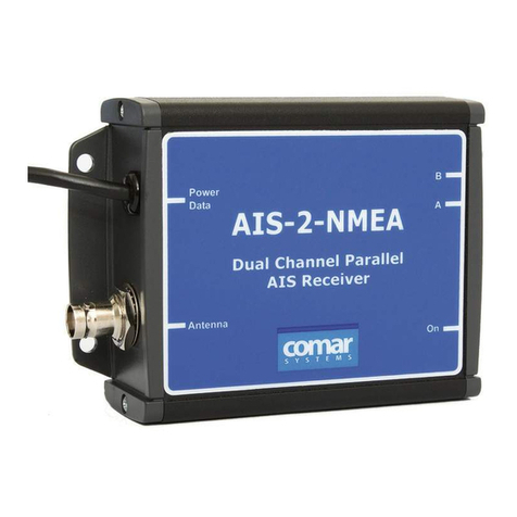 Comar Systems AIS-2-NMEA Installation and quick reference guide