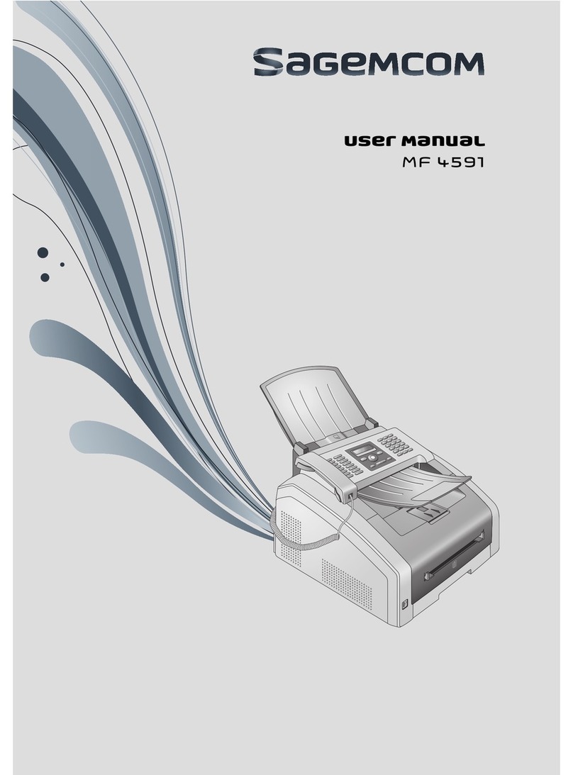 SAGEMCOM MF 4591 user manual