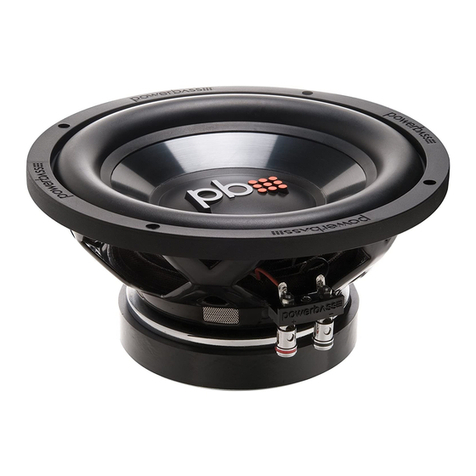 Power bass L-104D Application guide