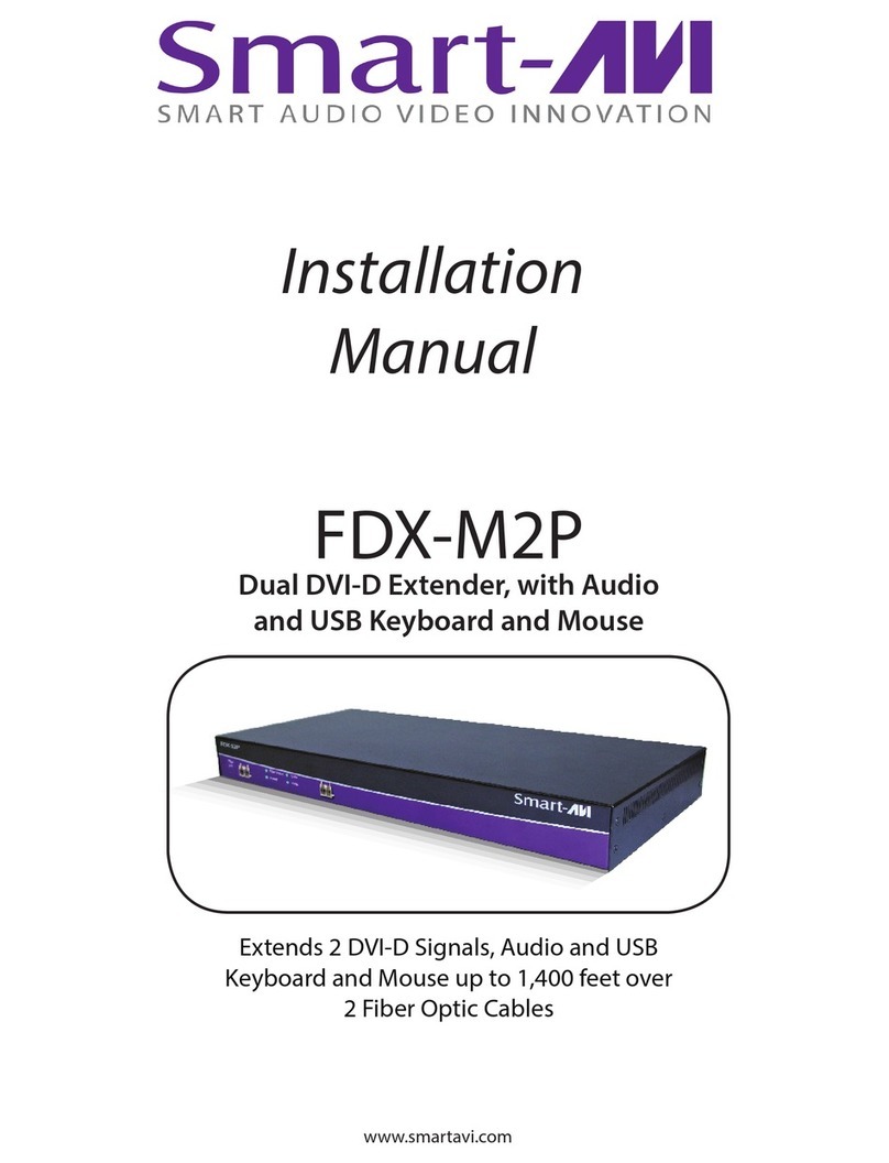 SMART-AVI FDX-M2P installation manual