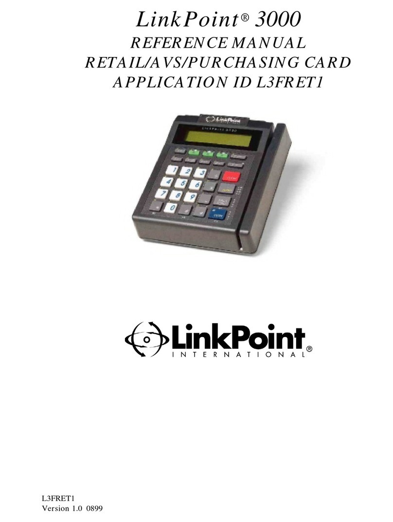 LinkPoint 3000 Reference manual