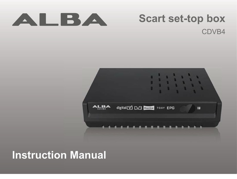 Alba CDVB4 User manual