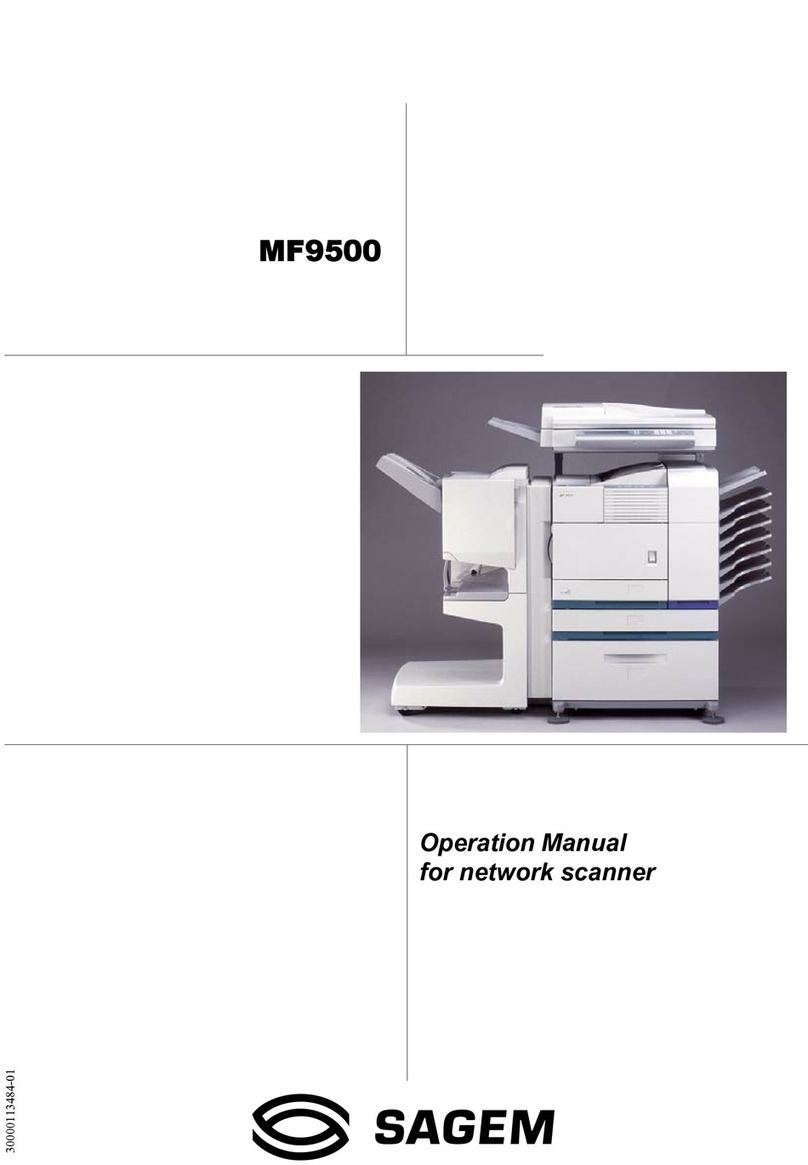Sagem MF9500 Operation manual