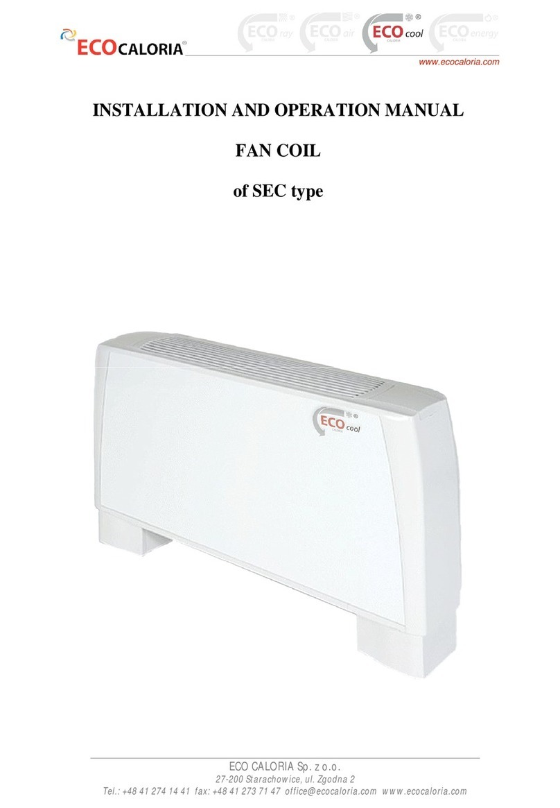 Eco SEC 1.4-2T Installation and operation manual