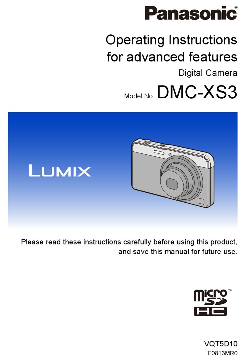 Panasonic Lumix DMC-XS3 Owner's manual