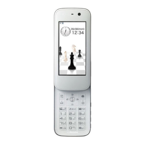 Docomo F-03A User manual