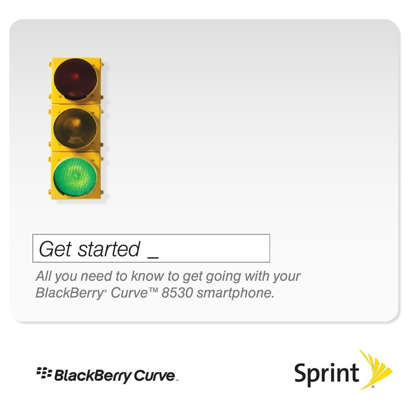 Blackbe;rry Curve 8530 Specification sheet