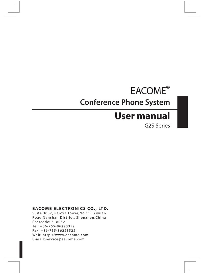 Eacome G2S Series user manual