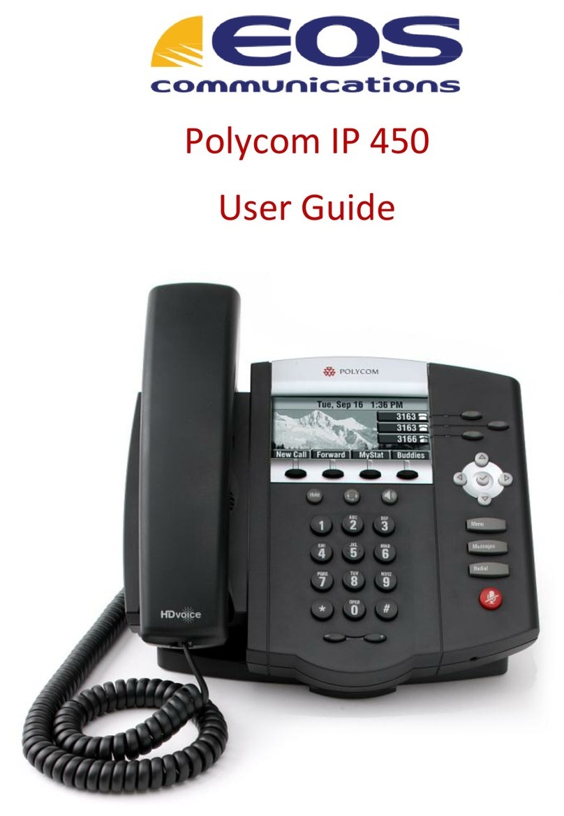 Polycom SoundPoint IP 450 user guide