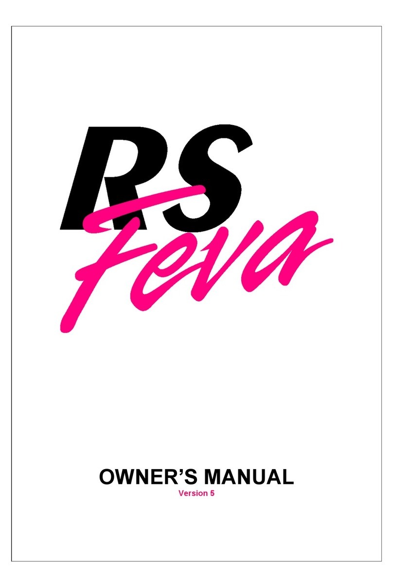 RS Feva User manual