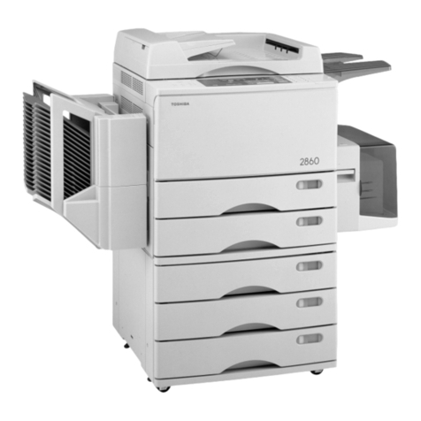 Toshiba 2060 Operator's manual