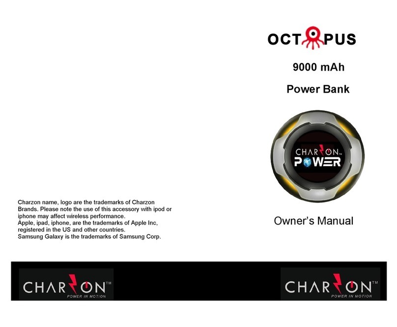 Charzon Octopus owner's manual