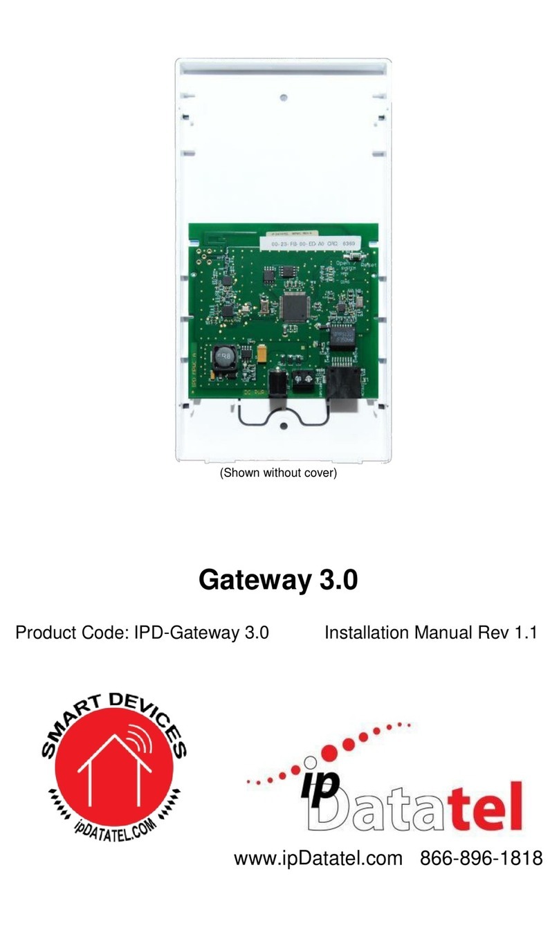 ipDatatel Gateway 3.0 installation manual ipDatatel Gateway 3.0 installation manual