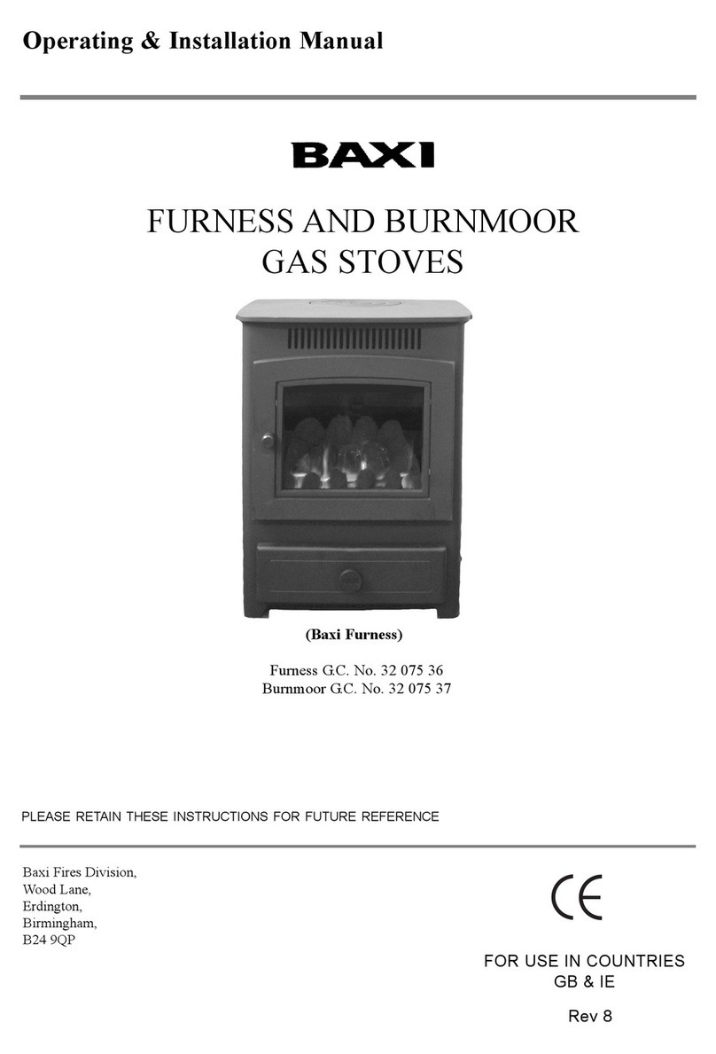 Baxi FURNESS Operating & installation manual
