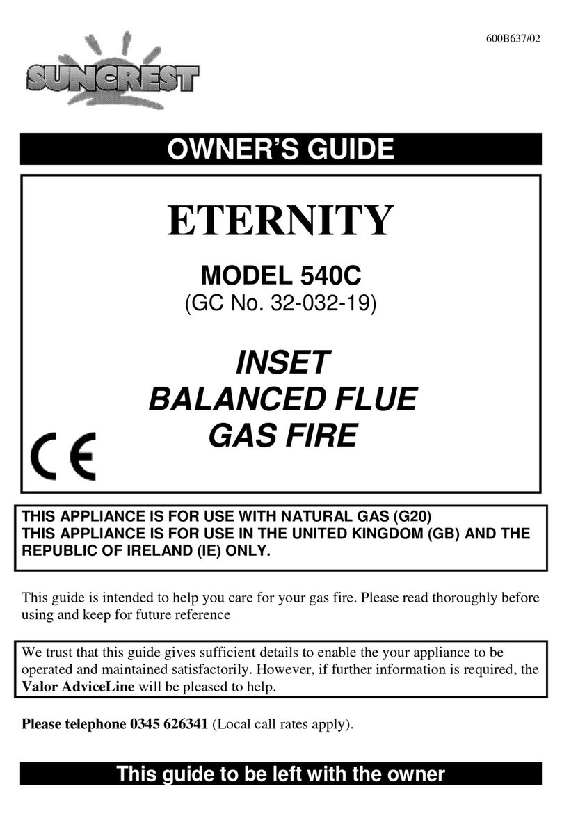 Suncrest Eternity 540C User manual