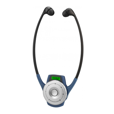 Sennheiser Tourguide System 2020 SKM 2020 D User manual