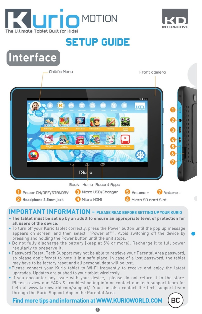 Kurio C15102 Motion Setup guide
