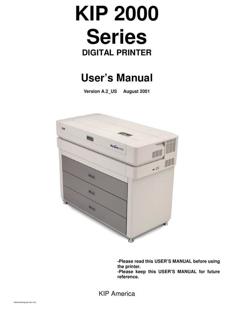 KIP 2001 user manual