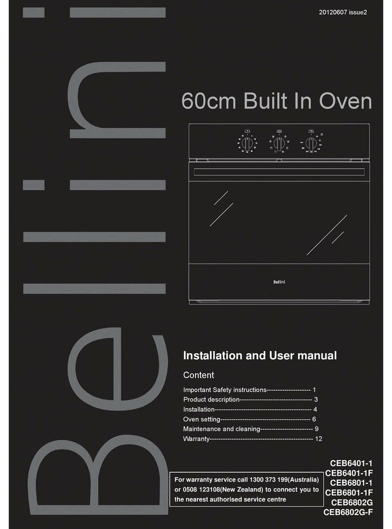 Bellini CEB6401-1 User manual